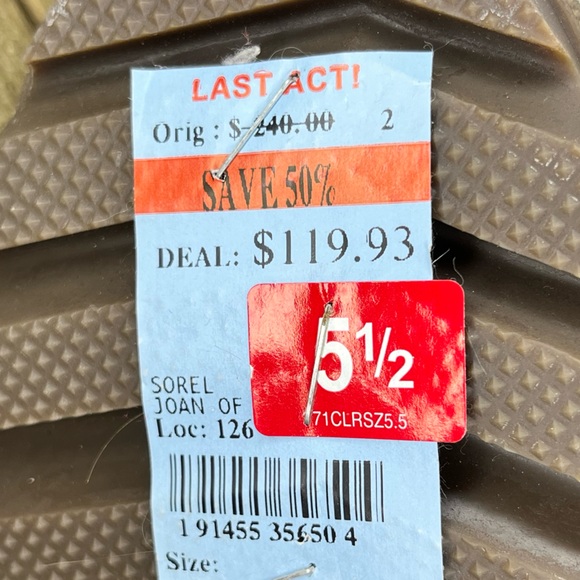 Sorel wedge boots *NWT* - Picture 7 of 7